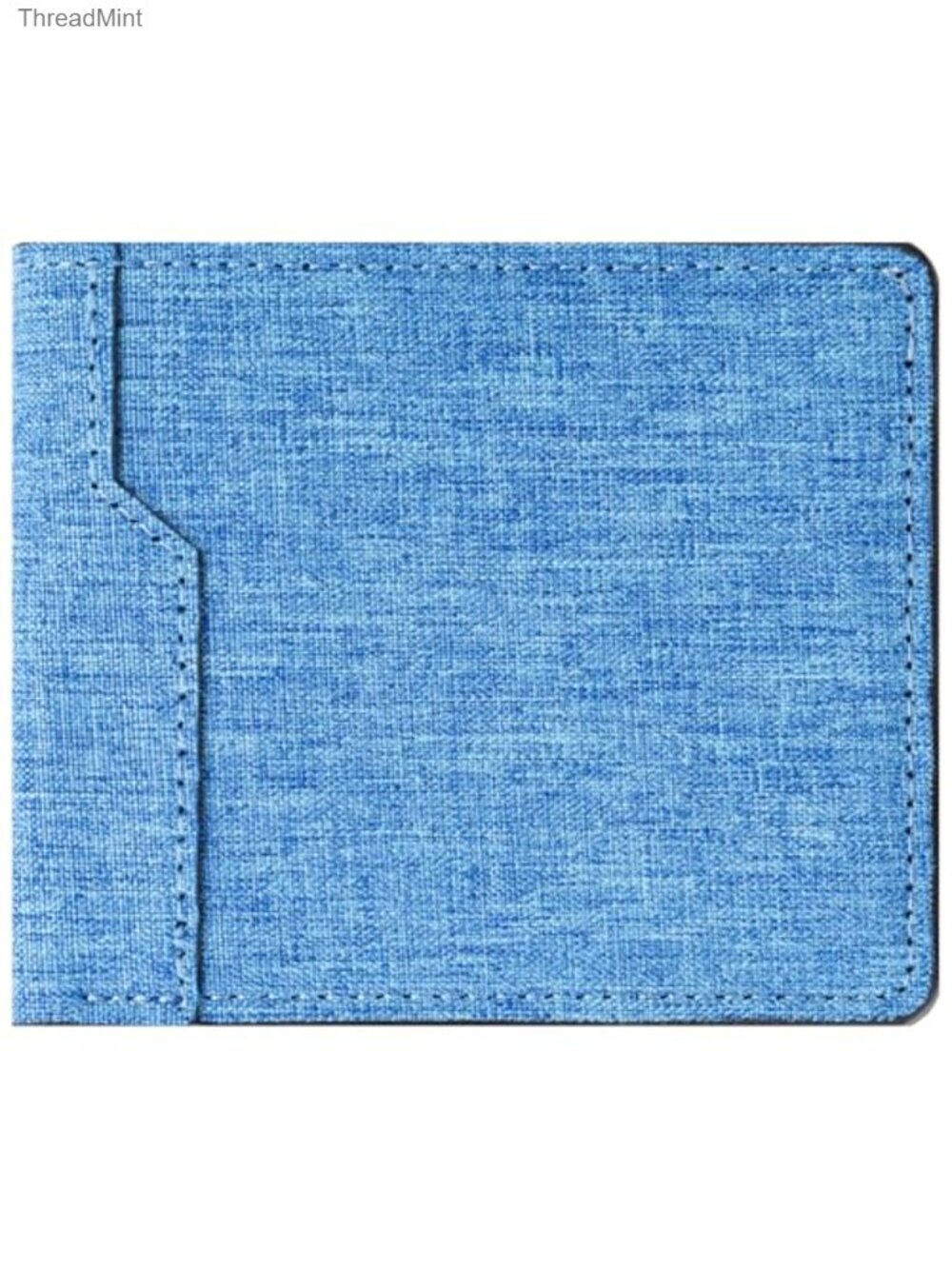 Mens Bifold Wallet Canvas Slim Minimalist Card Holder